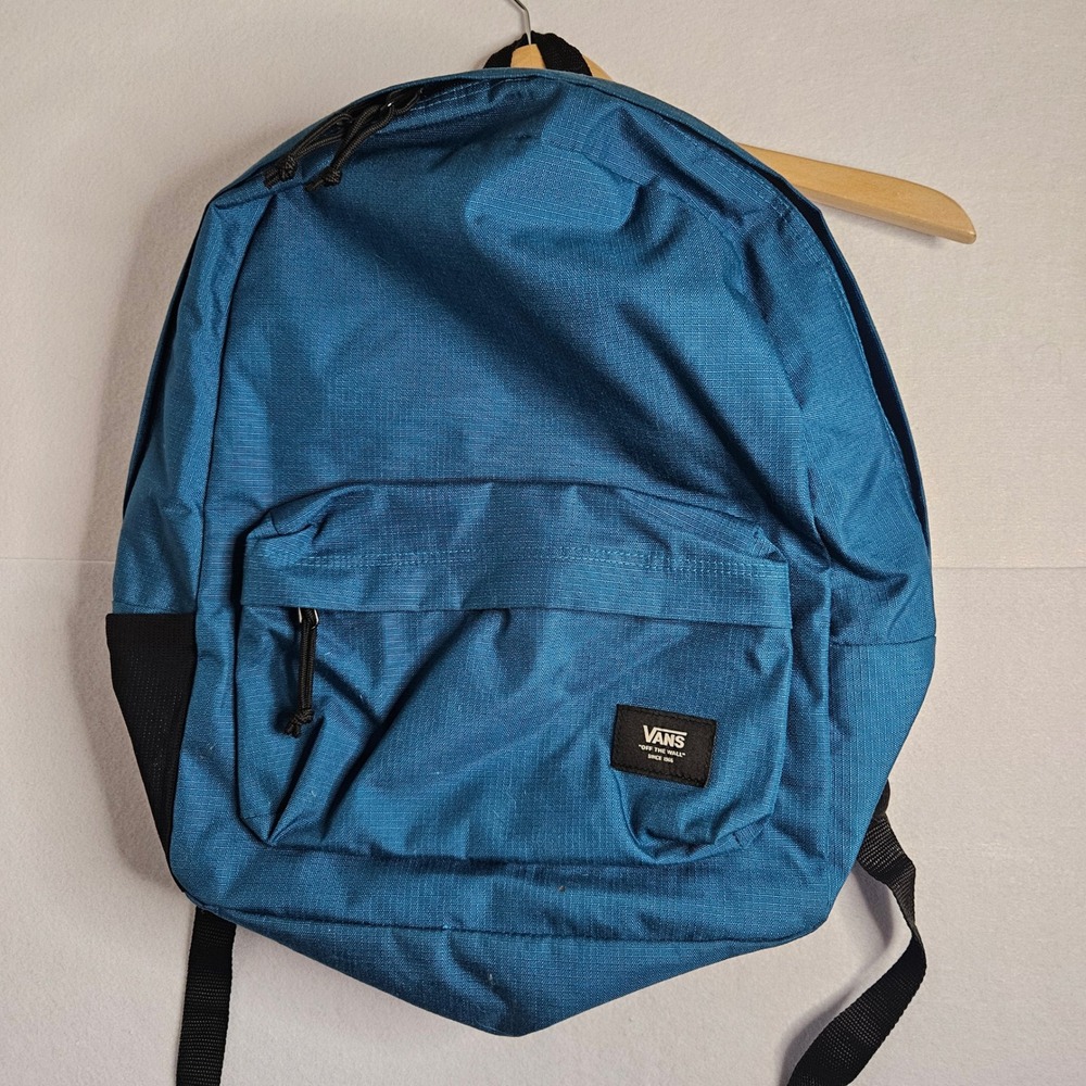 Vans‎ Old Skool III Backpack Blue Teal Cordura Checkerboard VN0A3I6S1QQ